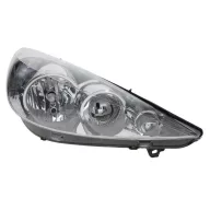   Peugeot 206+ 2009.03.01-2012.12.31 Jobb fényszóró H7/H1 motorral TYC (11GC)