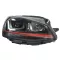 Volkswagen Golf VII/1 2012.10.01-2016.10.31 fényszóró D3S H7 H21 jobb Xenon, GTI motorral, DEPO (11J0)