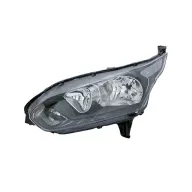   Ford Transit Connect-Tourneo 2013.09.30-2018.05.28 fényszóró H7/H15 bal + DRL, fekete házas (motorral) DEPO (12S9)
