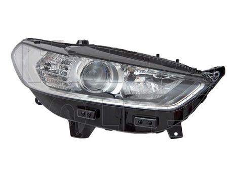 Ford Mondeo 2015.01.01-2019.02.04 fényszóró H7+H15 jobb, nappali fénnyel(motoros állítás, motor nélkül) DEPO (19CM)