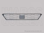 Seat Ibiza 2017.06.01- Rács a lökhárítóba alsó (1DUW)