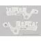 Renault Megane 2012.04.01-2013.12.31 Első lökhárító tartó bal vagy jobb (egybe csomagolva) (141S)