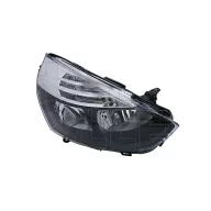   Renault Clio Grandtour 2013.03.01-2016.01.01 Jobb Fényszóró H1 H7 Fekete házas (motorral) TYC (15AD)