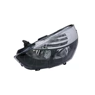   Renault Clio Grandtour 2013.03.01-2016.01.01 Bal fényszóró H1/H7 fekete házas motorral TYC (15AF)