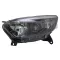 Renault Captur 2013.06.01-2016.08.30 Bal fényszóró H1/H1 fekete házas (motorral) DEPO (15AL)