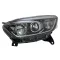 Renault Captur 2013.06.01-2016.08.30 Bal fényszóró H1/H1 króm hátsó (motorral) DEPO (15AP)