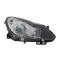 Opel Corsa D 2006.09.01-2011.02.28 Jobb Fényszóró H7 H1 Fekete Házas Motoros Depo (15BS)
