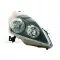 Opel Zafira 2005.09.01-2007.08.31 Jobb Fényszóró H1 H7 Fekete Házas Motorral Depo (15BV)