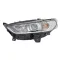 Ford Mondeo 2015.01.01-2019.02.04 fényszóró H7+H15 bal, nappali fénnyel, motoros, VALEO (15TG)