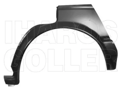 Nissan Bluebird (910) 1980.01.01-1983.12.31 Hátsó sárvédő javítóív bal 4 ajtós  (0YGB)