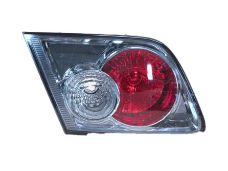 Mazda 6 2005.06.01-2007.08.31 Hátsó lámpa üres belső króm-szürke bal 4/5a. TYC (010D)