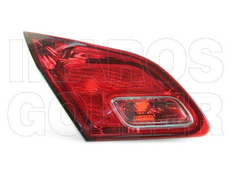 Opel Astra J/2 2012.09.01-2015.05.30 Hátsó lámpa üres bal belső, piros/fehér (5 a) TYC (00XB)