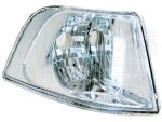   Volvo S40/V40 2000.06.01-2004.05.31 Első villogó üres jobb króm házas TYC (0S25)