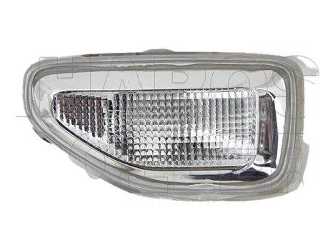 Dacia Logan 2012.10.01-2017.08.01 Oldalvillogó üres bal (08ZF)