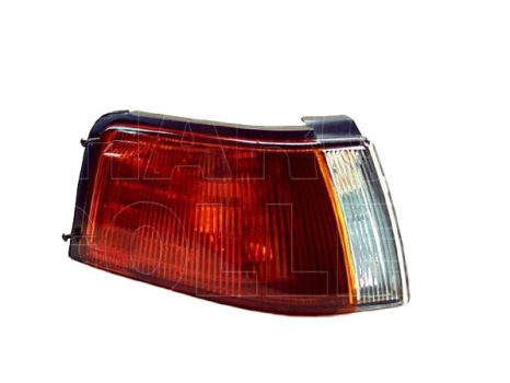 Mazda 323 1989.09.01-1994.07.31 Első vill. kpl. jobb sárga-fehér TYC (0FXP)