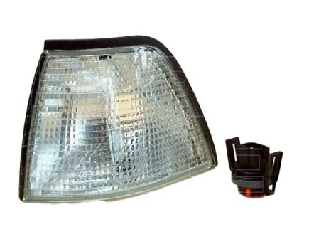 BMW 3 (E36) 1991.01.01-1998.03.31 Első vill. kpl. bal fehér (Compact is) TYC (0GUZ)