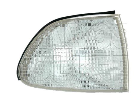 BMW 7 (E38) 1994.04.01-2002.08.31 Első vill. üres jobb fehér (98.8-ig) (0KYS)