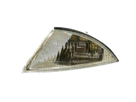 Mitsubishi Carisma (DA1-6A) 1995.05.01-1999.02.28 Első vill. kpl. bal fehér TYC (0FXV)