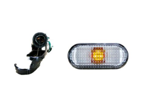 Seat Alhambra 1995.01.01-2000.08.31 Oldalvill. kpl. bal-jobb füst (ovális) (0V88)