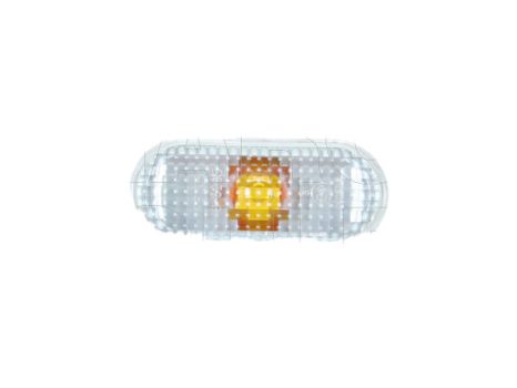 Ford Galaxy 1995.08.01-2000.09.30 Oldalvill. üres bal-jobb fehér (ovális) (0YT0)