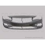   Opel Astra K/1 2015.06.01-2019.07.02 Első lökhárító borítás alapozott, szenzor jelölés, vonószem (18PR)