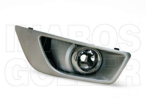 Ford Mondeo 2007.04.01-2014.12.31 Ködlámpa H8 jobb ezüst keretes TYC (0YXH)