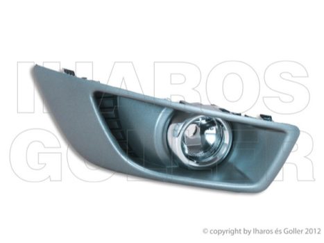 Ford Mondeo 2007.04.01-2014.12.31 Ködlámpa H8 jobb sötét szürke keretes TYC (061D)