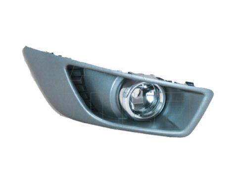 Ford Mondeo 2007.04.01-2014.12.31 Ködlámpa H8 jobb sötét szürke keretes TYC (061D)