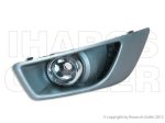   Ford Mondeo 2007.04.01-2014.12.31 Ködlámpa H8 bal sötét szürke keretes TYC (061E)