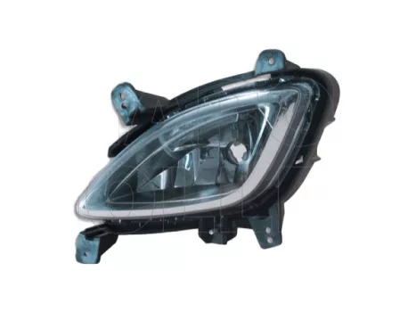 Hyundai I10 2008.05.01-2013.10.31 Ködlámpa bal H27W/2 10.09-től TYC (033D)