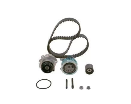 Bosch vezérműszíj készlet vízpumpával VW Caddy MK III [2001-2016] Dobozos 1.9 TDI 1896ccm 105LE 77KW (Diesel)