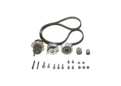 Bosch vezérműszíj készlet vízpumpával VW Golf MK VI [2008-2016] Ferdehátú 2.0 TDI 1968ccm 140LE 103KW (Diesel)