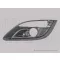 Opel Astra J/2 2012.09.01-2020.08.31 Rács a lökhárítóba bal, ködlámpás, fekete (19K9)