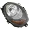 Mini (BMW) 3 (F55/F56/F57) 2014.03.01-2021.02.28 Jobb Fényszóró H4 Sárga Villogós Motorral 18.03 TYC (19W3)