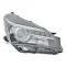 Toyota Yaris 2014.07.01-2017.02.28 Fényszóró HIR2/LED jobb, fekete FF (motoros) DEPO (1AAT)