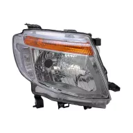   Ford Ranger 3 2011.09.01-2016.01.01 fényszóró H4 jobb, króm ház (belülről állítható NEM DRL) DEPO (1ASD)