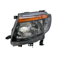   Ford Ranger 3 2011.09.01-2016.01.01 fényszóró H4 bal, fekete ház (belülről állítható, NEM DRL) DEPO (1ASE)