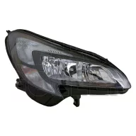  Opel Corsa E 2014.09.01-2019.10.06 fényszóró 2H7 jobb, nappali fényes, fekete házas, motorral HELLA (1BPI)