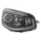Kia Soul 2013.07.01-2019.03.31 Jobb Fényszóró H7/LED+PY21W Fekete házas 16- (1C6G)