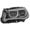BMW 5 (F10/11) 2013.07.20-2017.01.31 fényszóró bal 6 féle LED funkció BMW logo nélkül HELLA (1CNY)