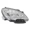 Opel Mokka 2012.09.01-2016.09.01 fényszóró HB3/H7+nappali fény jobb króm hátsó (motorral) DEPO (1CZJ)