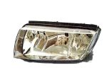   Skoda Fabia 1999.08.01-2007.04.30 Fényszóró H7/H3 bal (króm házas) HELLA  (0D65)