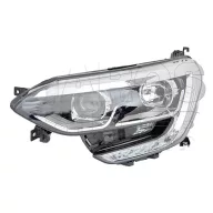   Renault Megane 2016.03.01-2020.10.08 Fényszóró 2H7+LED bal, króm házas (motoros) DEPO (1EF2)