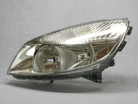 Renault Megane Scenic 2003.06.01-2006.03.31 Fényszóró H7/H1 bal HELLA  (0GGU)