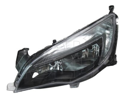 Opel Astra J/2 2012.09.01-2015.05.30 Fényszóró 2H7 fekete házas bal (motorral) HELLA (1EDD)
