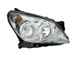   Opel Astra H 2003.09.01-2014.08.31 Fényszóró H7/H1 jobb (króm házas) HELLA  (0PG7)