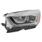 Ford Kuga 2016.11.01-2019.03.31 Bal fényszóró H1 H7 LED motorral DEPO (1G3B)
