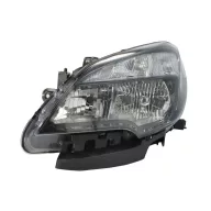   Opel Mokka 2012.09.01-2016.09.01 Bal fényszóró HB3/H7+nappali fény fekete házas (motorral) DEPO (1GE5)