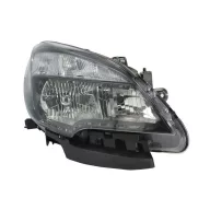   Opel Mokka 2012.09.01-2016.09.01 fényszóró HB3/H7+nappali fény jobb fekete házas (motorral) DEPO* (1GE6)