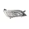 Fiat Ducato 2014.01.01-2023.12.31 fényszóró 2H7 LED nappali fény jobb ledvezérlő nélkül, fekete házas (1GR7)